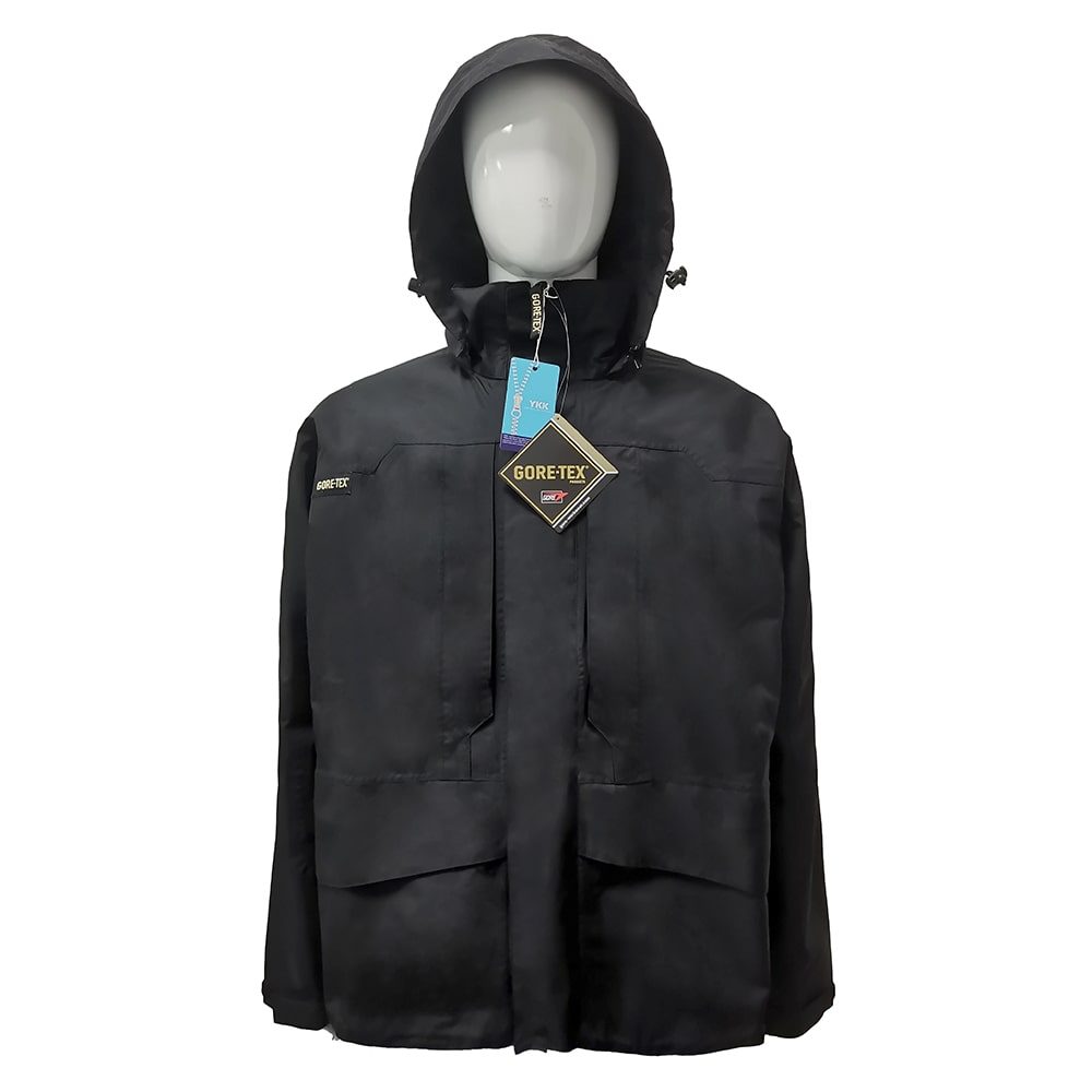 GORE-TEX Breathable Rainwear CEC Black Coat