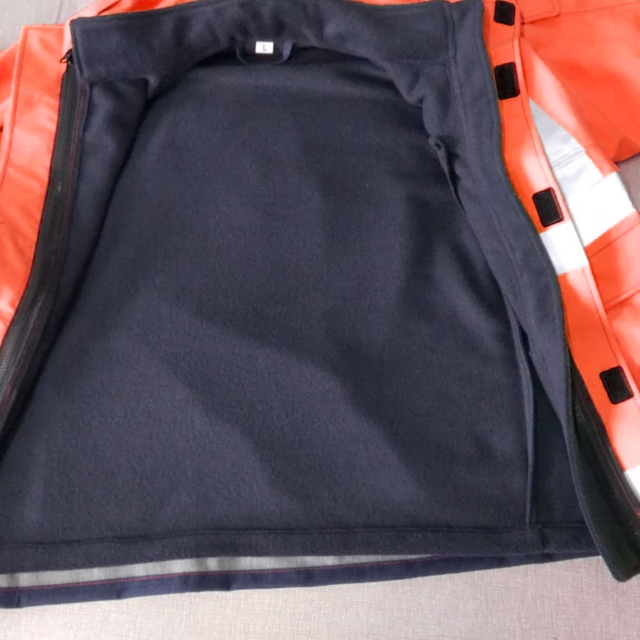 GORE-TEX HVB Rainwear High Visibility Bomber Jacket Orange