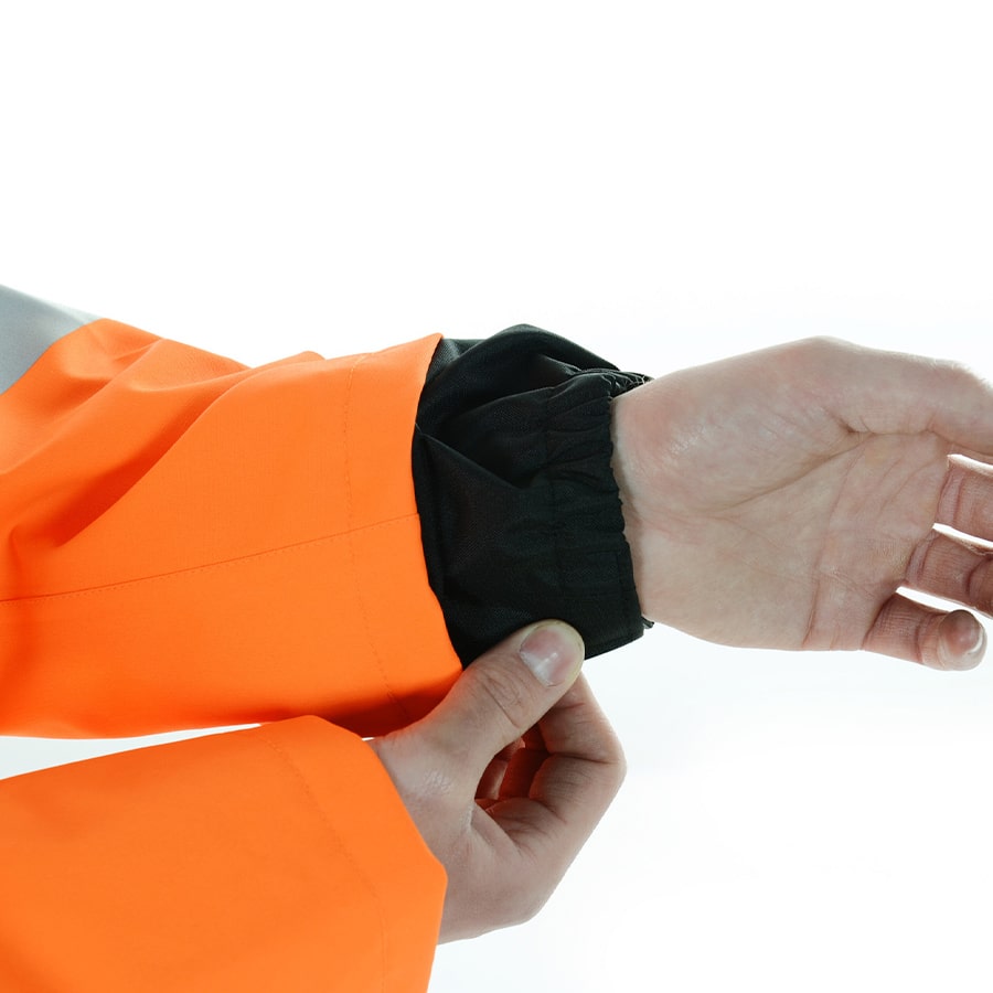 GORE-TEX HVB Rainwear High Visibility Bomber Jacket Orange