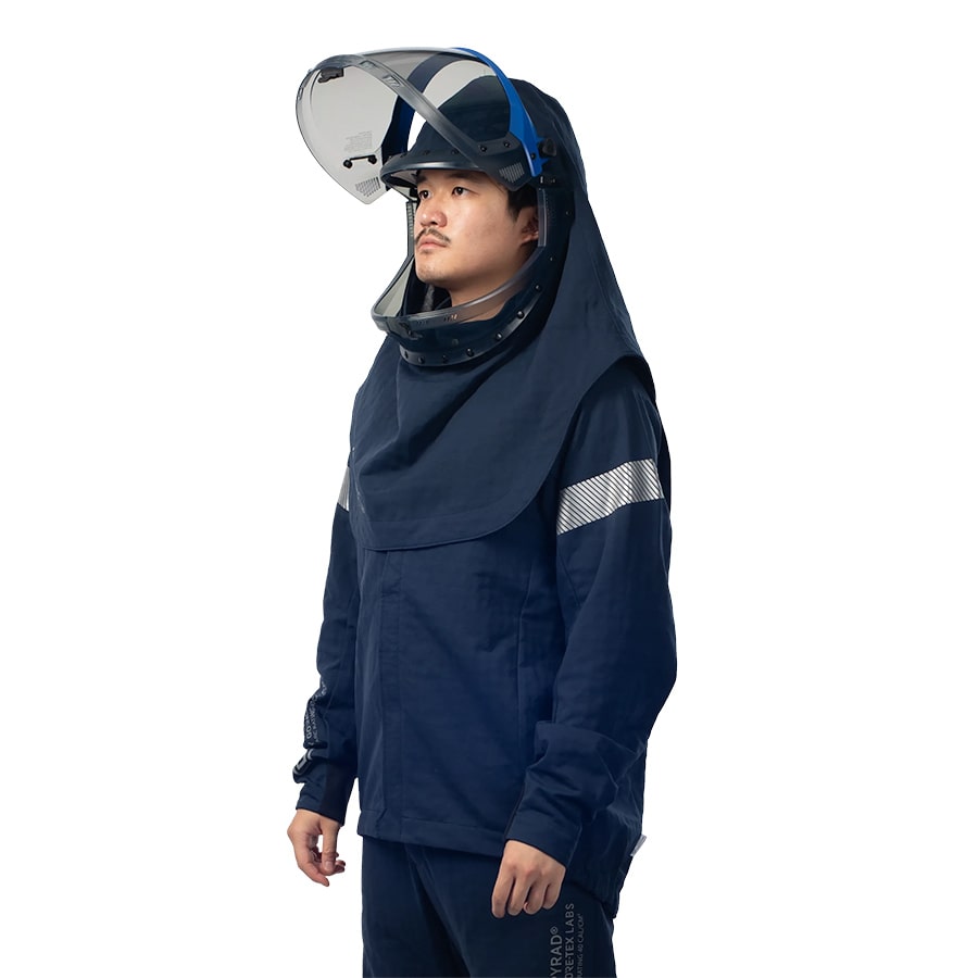 HIGH VOLTAGE 75 CAL PY75C SWITCH SUIT COAT BLUE PYRAD® Fabric by GORE-TEX LABS